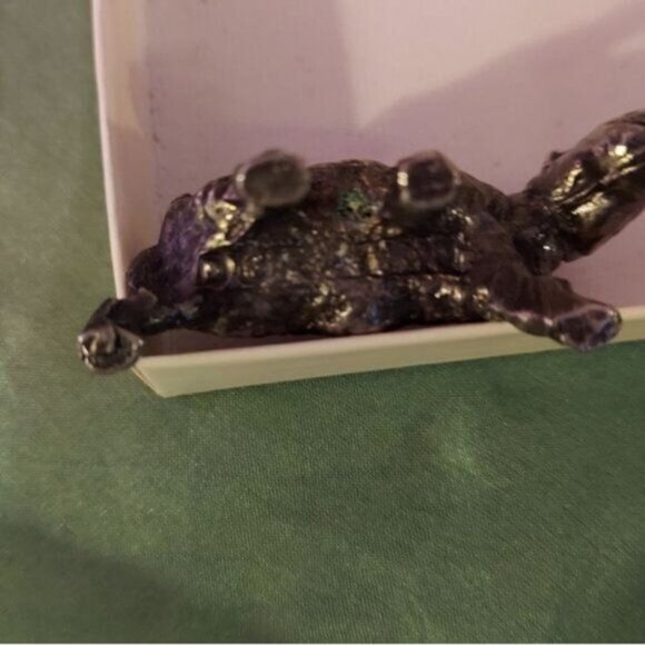 Duratex Rhinoceros Vintage Charm Pendant - Picture 13 of 15